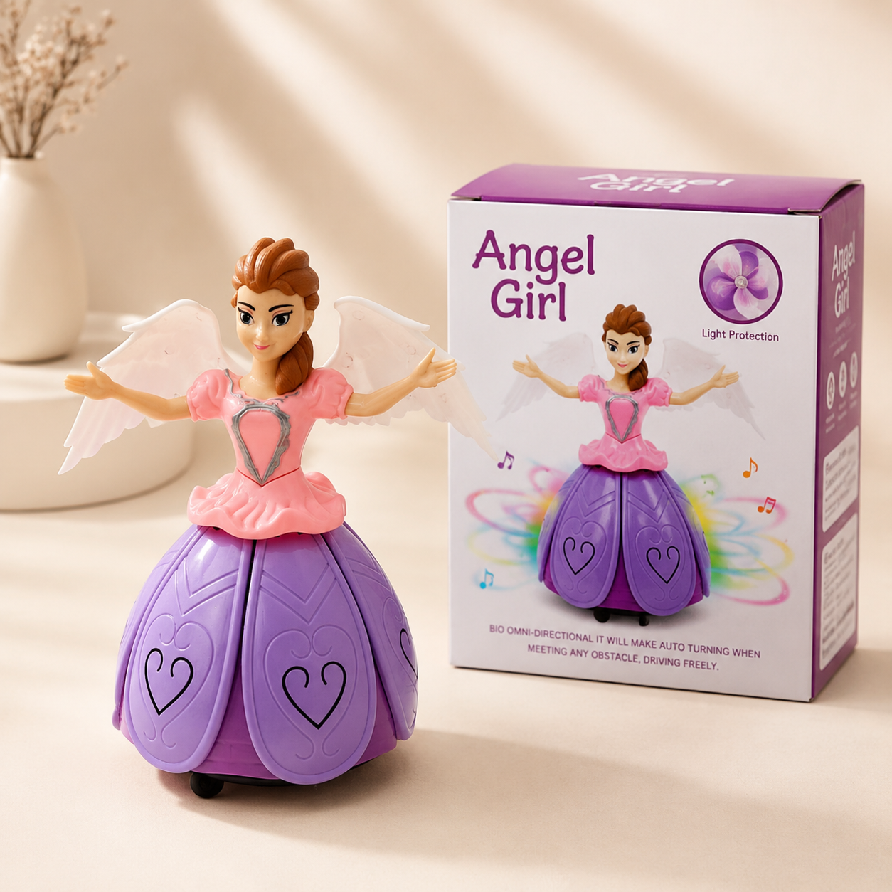 Angel Girl Dancing Musical Toy with Lights & Music