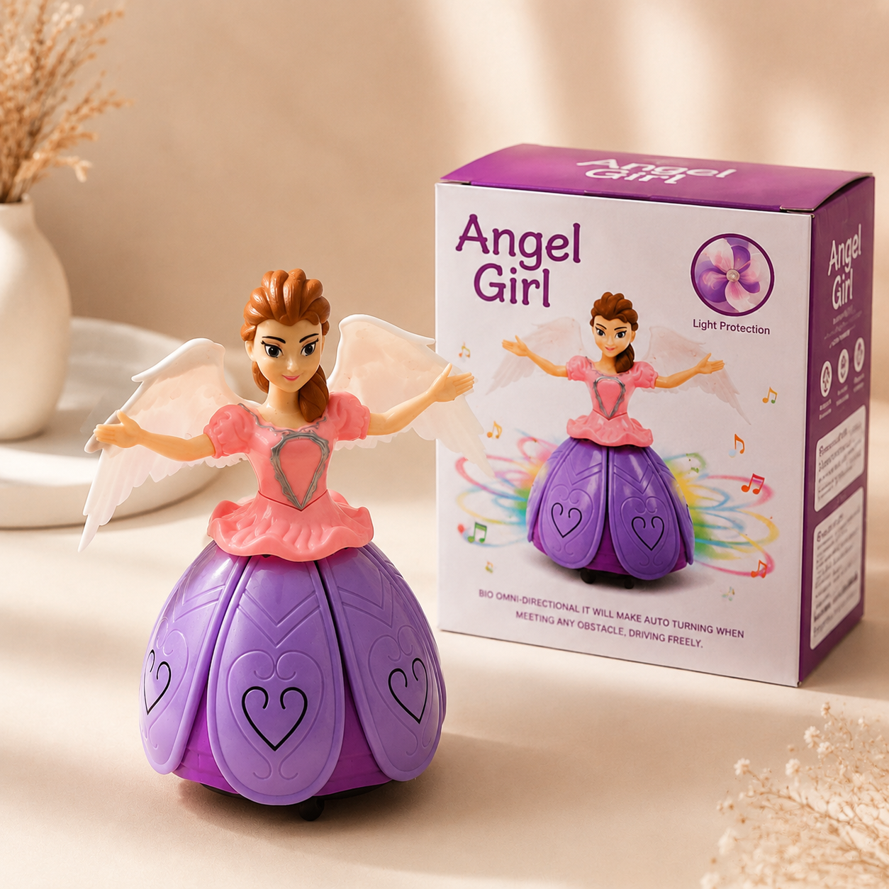Angel Girl Dancing Musical Toy with Lights & Music