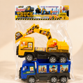 Super Truck Construction Vehicle Set – Excavator & Dump Truck Toy for Kids