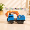 Kids Excavator Truck Toy – Manual Construction Digger Vehicle