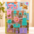 Dreamy Home Mini Dollhouse Furniture Set for Kids – Pretend Play Room Accessories