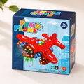 Fun Plane Bump & Go Toy Airplane with Lights, Music & 360° Action
