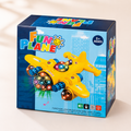 Fun Plane Electric Bump & Go Airplane Toy with Lights & Music – Yellow