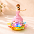 Princess Dance Musical Toy with 3D Flashing Lights & Smart Moving Action